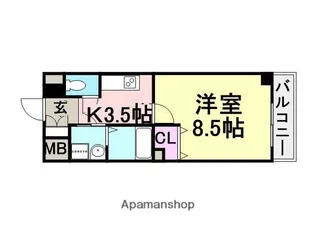 BLOOM LIFE TSUKAGUCHI【2階】の間取り