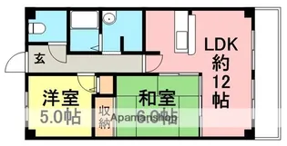 ストーク南塚口【402号室】の間取り