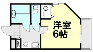 1Kの間取り画像