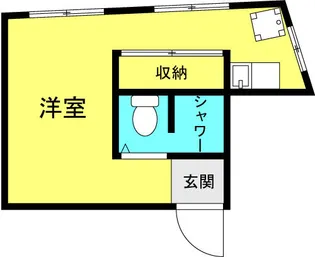 リヨンドハイツ【401号室】の間取り