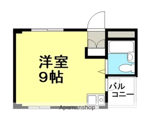ホワイトヴィラ【303号室】の間取り