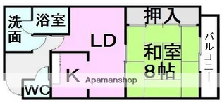 稲葉TMハイツ【505号室】の間取り