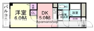 ブルネン武庫之荘【4階】の間取り