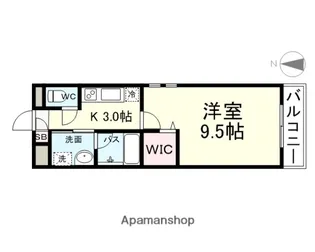らくい【1階】の間取り
