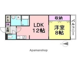 ボニータ【2階】の間取り