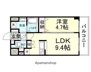 アーバネックス武庫之荘【3階】の間取り