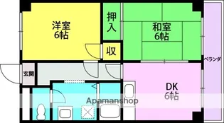シャトー太田【2階】の間取り