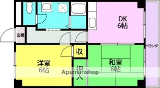 シャトー太田【2階】の間取り