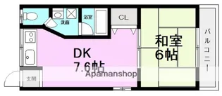 マンションヒラミツ パート2【301号室】の間取り