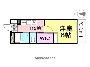 リバーウエストA【302号室】の間取り