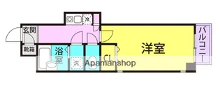 ツカプラッツ【206号室】の間取り
