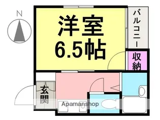 松本ハイツ【201号室】の間取り