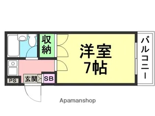 センチュリー金楽寺【4階】の間取り