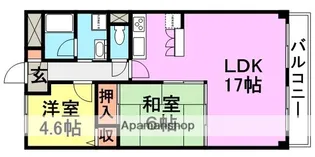 エムグランツ壱番館【4階】の間取り
