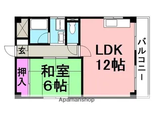 ヴィラルシール【301号室】の間取り