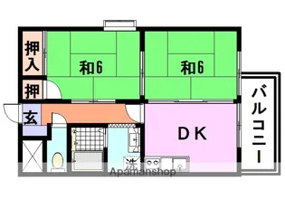 サンフォレスト塚口【401号室】の間取り