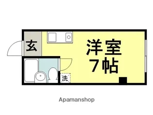 グローバル塚口【3階】の間取り