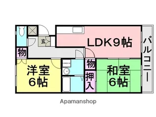 セントエルモス1【5階】の間取り