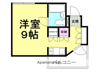 CUBE南塚口3【3階】の間取り