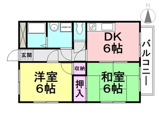 カーサクライマー【202号室】の間取り