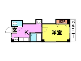 アンシャンテ武庫之荘【2階】の間取り