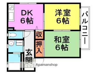 カサグランデ21【1階】の間取り