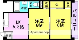 リアライズ猪名寺A棟B棟【A402号室】の間取り