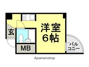 ルネサンス尼崎【502号室】の間取り