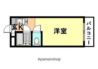 アーバンハイツテラモト【316号室】の間取り