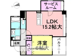 プロスペリテ【3階】の間取り
