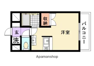 サンロード武庫之荘【3階】の間取り