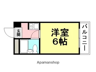 プリエール名神尼崎【103号室】の間取り