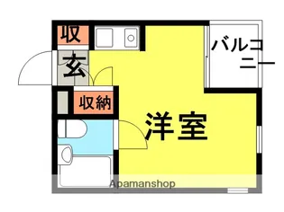 トクワ1【202号室】の間取り
