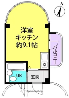 サンパレス21塚口2【1階】の間取り