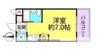 ロイヤルメゾン塚口13【3階】の間取り