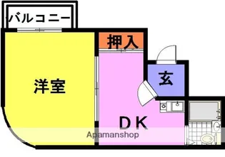 立花スプリングス【3階】の間取り