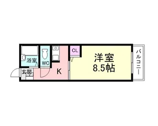 シードワン【205号室】の間取り