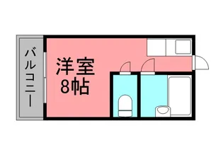 ダイバーシティ武庫川【1階】の間取り