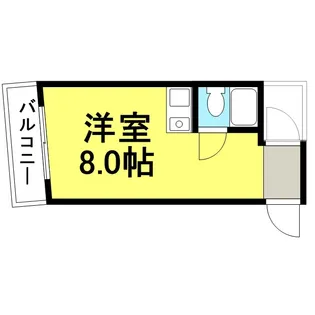 万和ビル【403号室】の間取り