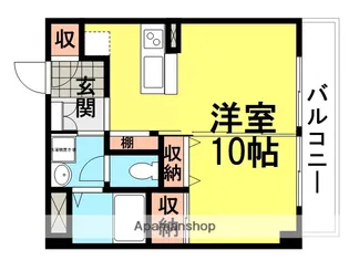 セレーナ塚口【5階】の間取り