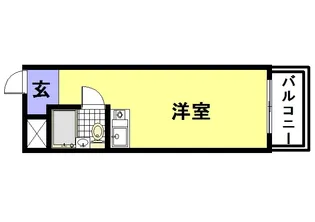 ネオダイキョー塚口【415号室】の間取り