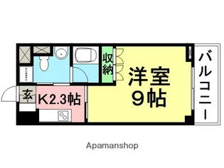ベルファース尼崎【6階】の間取り