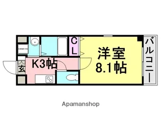 CARPIO85(カルピオ)【302号室】の間取り