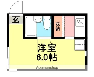 FLATS塚口【203号室】の間取り