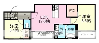 シャーメゾン常吉【102号室】の間取り