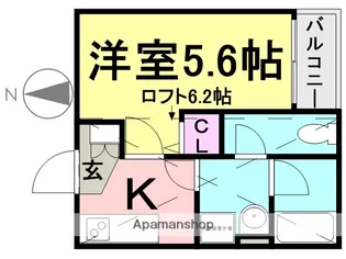 Grand Jete立花【1階】の間取り