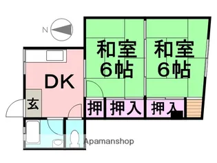 新立花ビル【402号室】の間取り