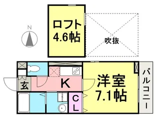 シオン.【2階】の間取り