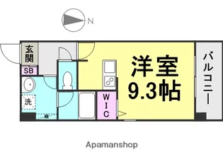 LE CINQ 尼崎東(ル サンク尼崎東)【305号室】の間取り