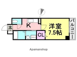 カーサミーオ【202号室】の間取り